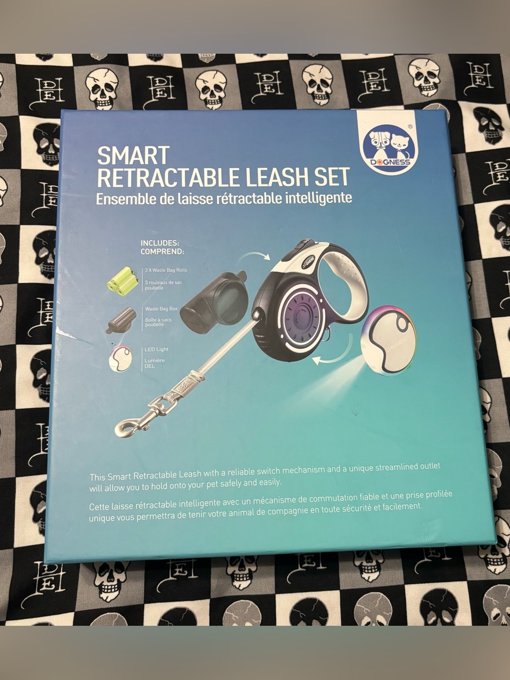 Dogness Smart Retractable Leash Set